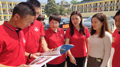 衡安软件援助米河镇小学灾后重建